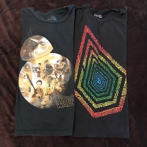 Boys Small Black Tee Bundle